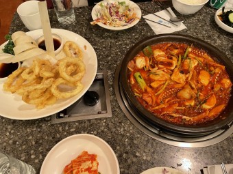 오징어불고기백반