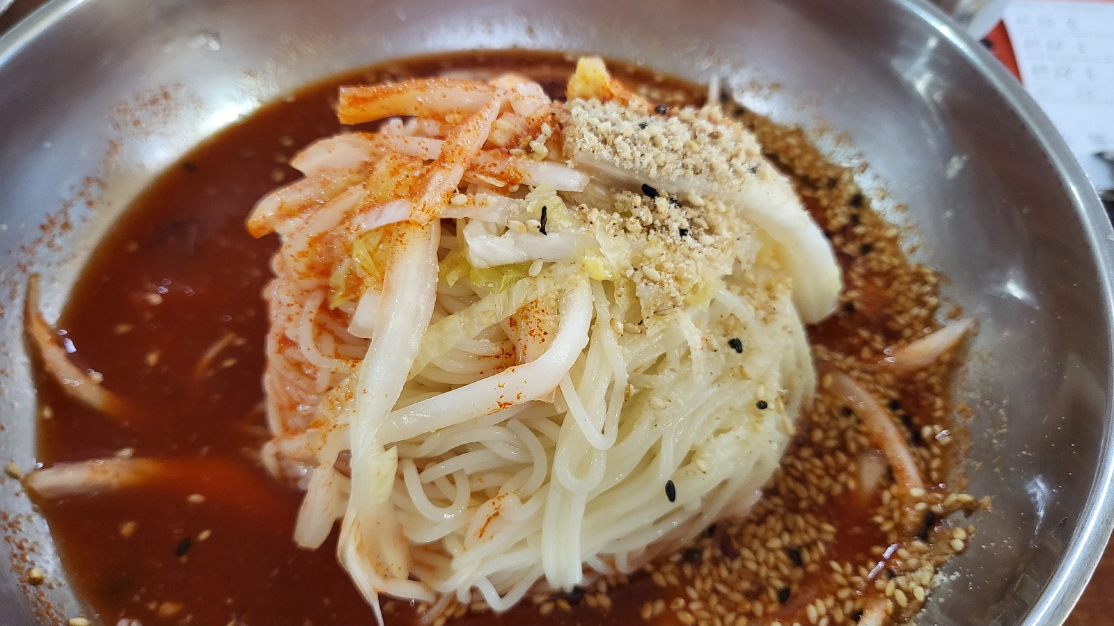 손영환 비빔국수 돈까스