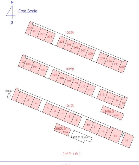 전주지방법원2018타경881 개황도