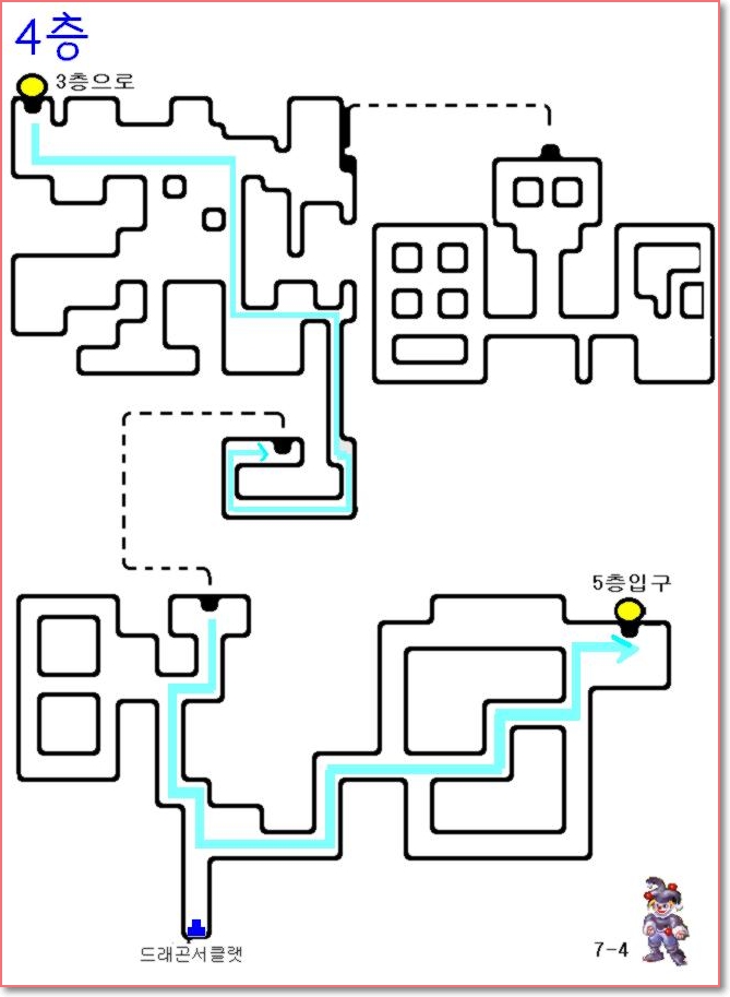 죽음의 던전 4층