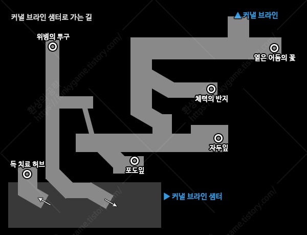 커낼 브라인 샘터로 가는 길 이미지