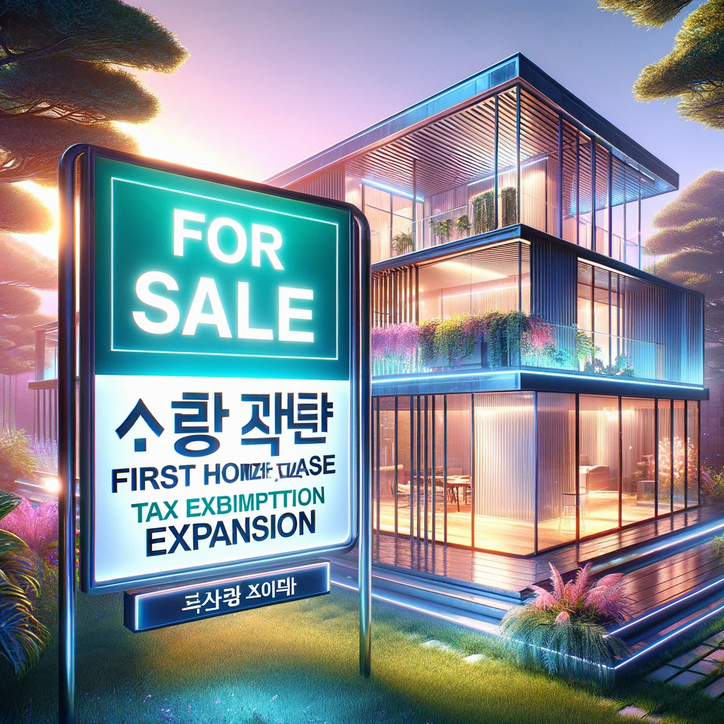 첫 주택 구매 시 취득세 감면의 확대 - 무엇이 달라졌나요?