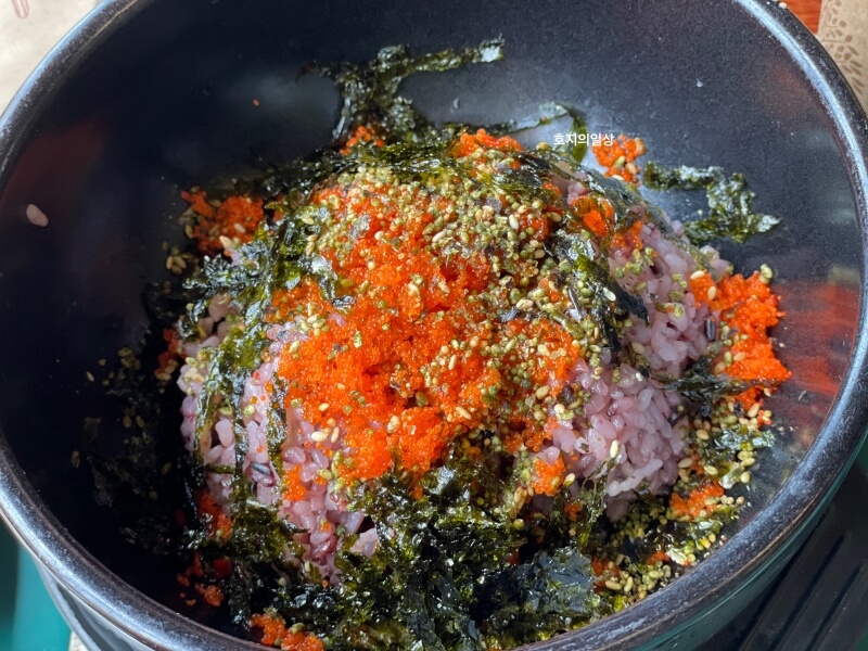 시흥 오이도 맛집 해화로 - 갈치 속젓 돌솥 비빔밥