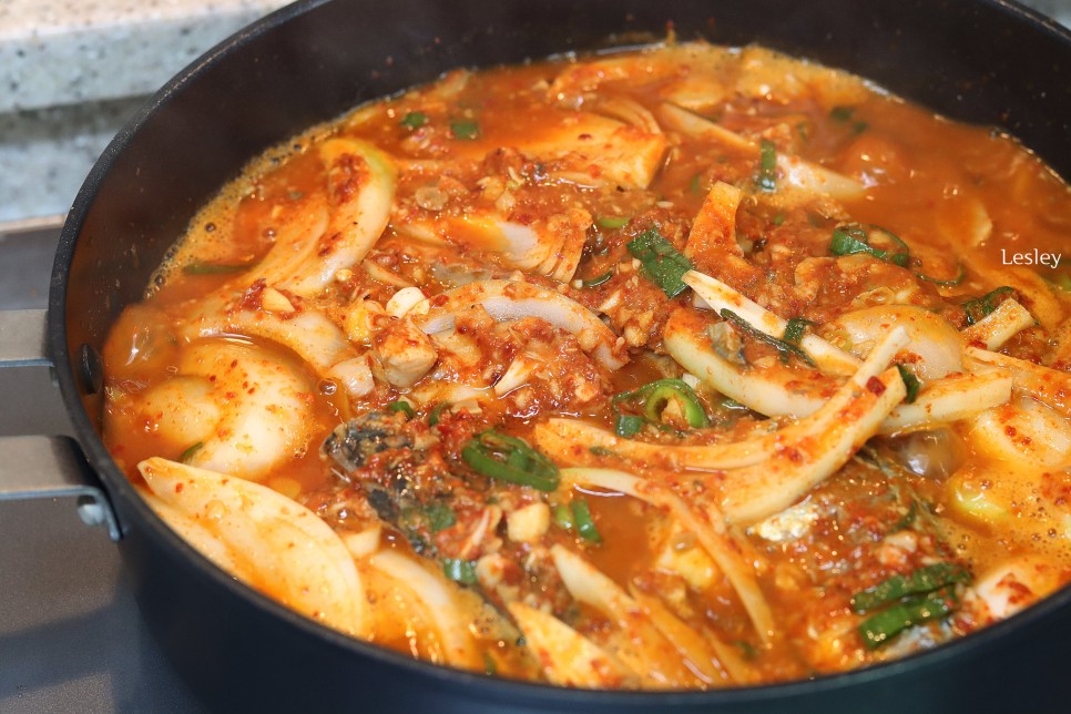 만들기 밥도둑 고등어김치찜 레시피 백종원 고등어김치찜 31