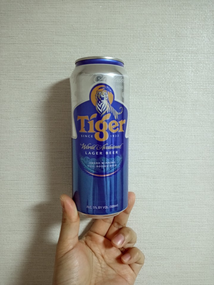  [맥주리뷰] 타이거 라거 비어 / Tiger LAGER BEER