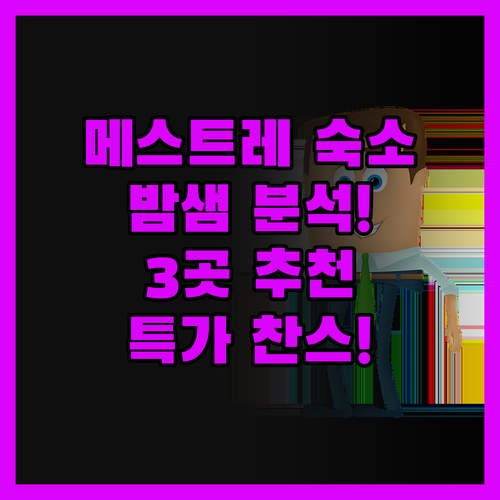 메스트레 호텔 어디가 좋을까? 밤새 