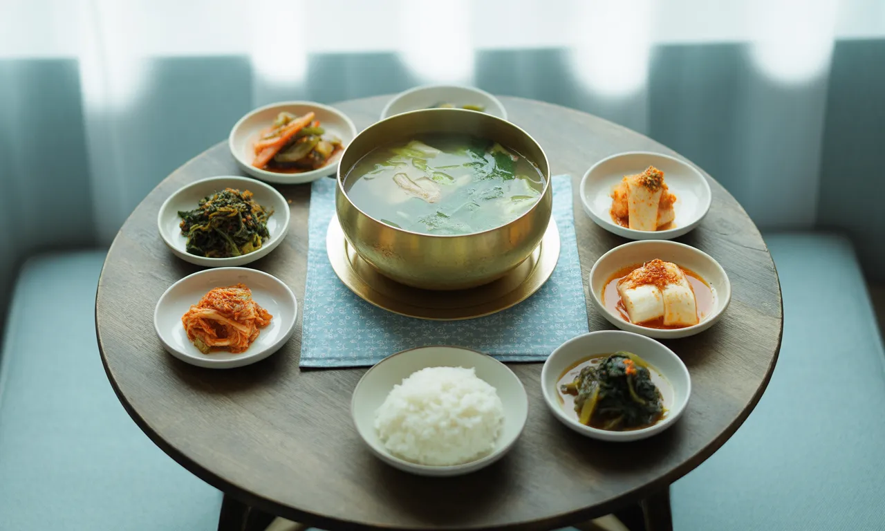 장수 가족의 식단