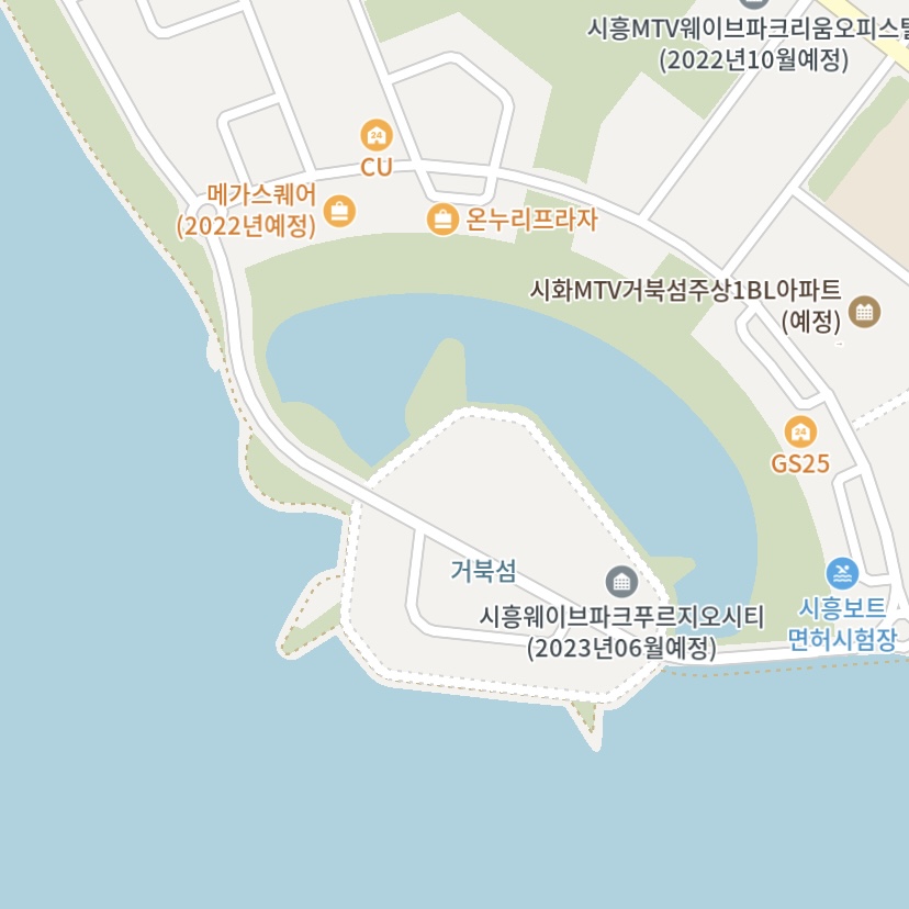 거북섬 지도
