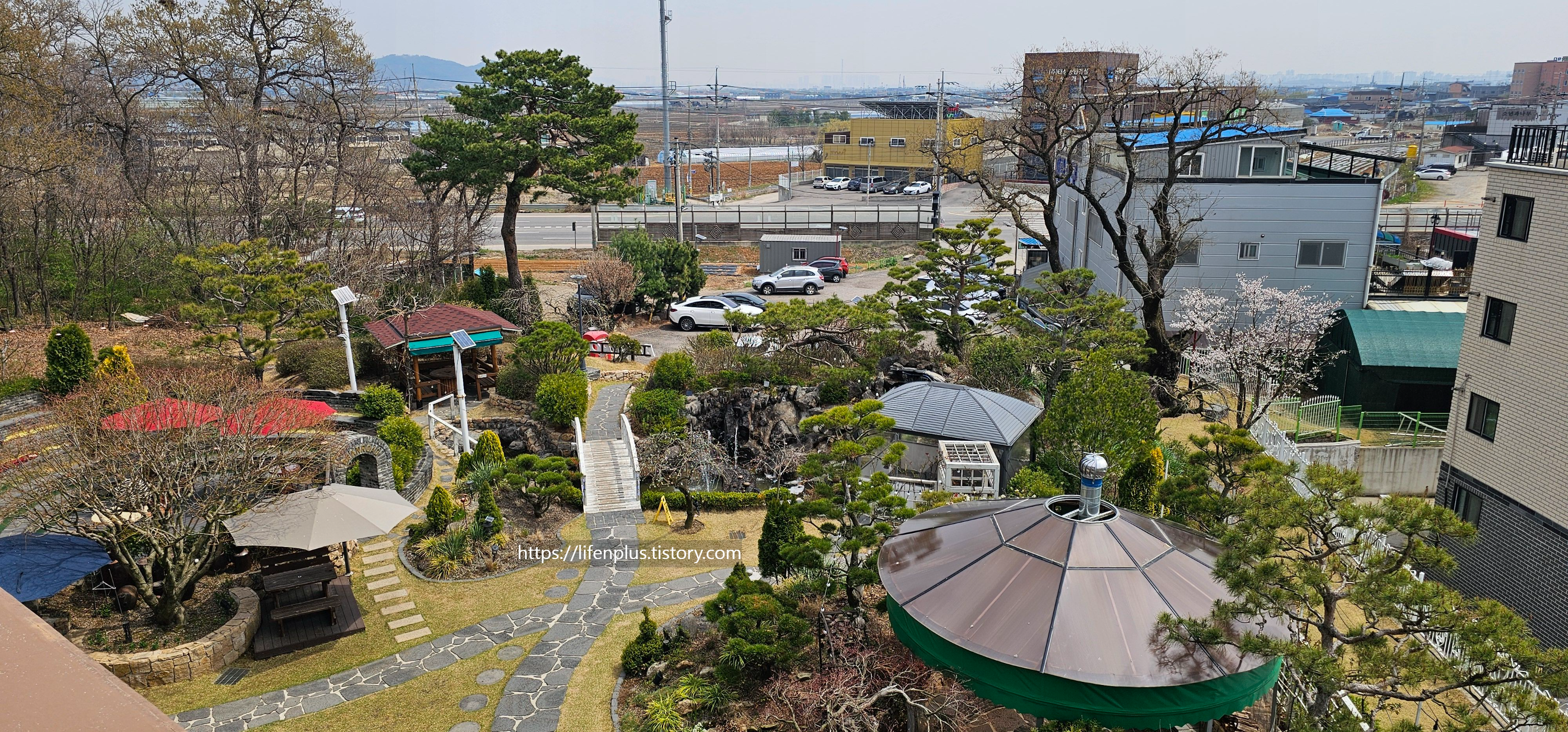 김포-빈로드-BEANROAD-카페-3층에서-바라본-주변배경
