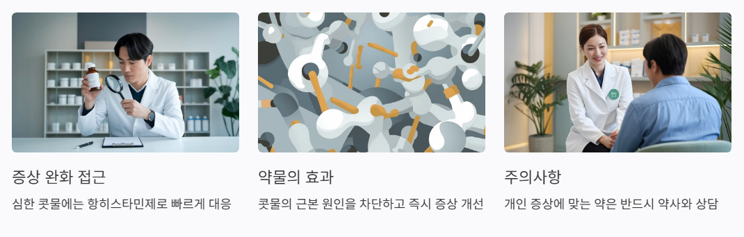 알맞은 약 복용으로 증상 완화하기