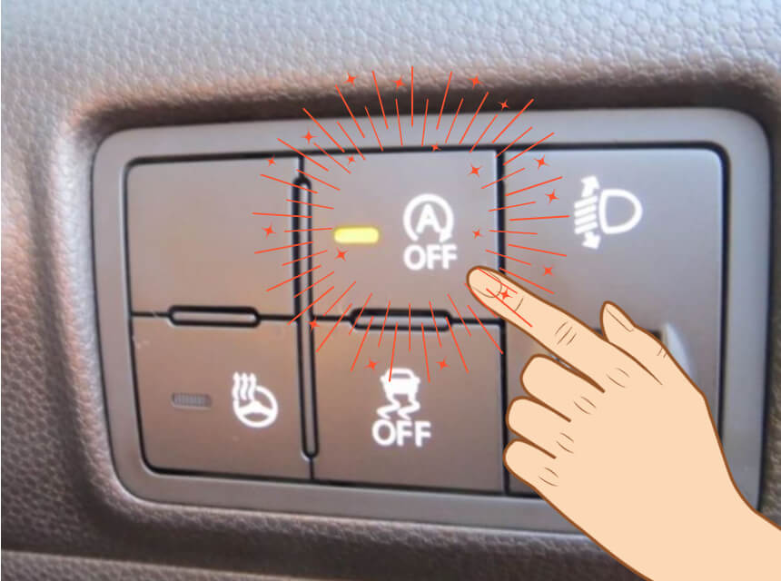 자동차 ISG 기능 작동 조건 (정지 및 GO 기능 조건)
