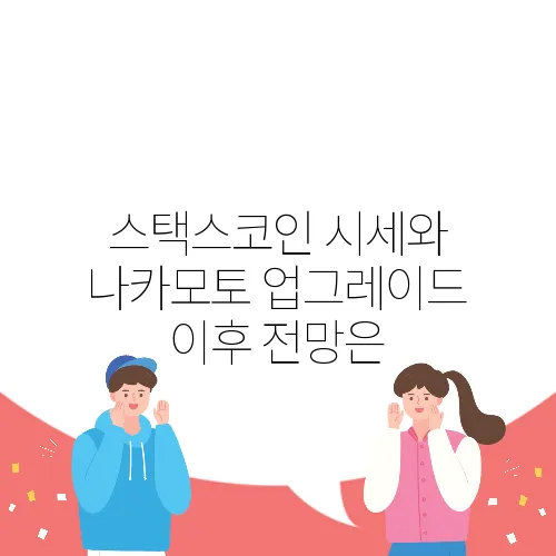 스택스코인 시세와 나카모토 업그레이드 이후 전망은