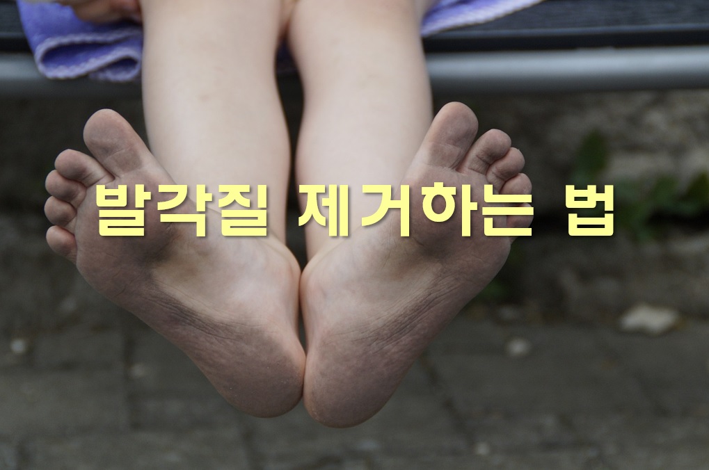  발각질 제거하는 법과 발각질 제거기 효과