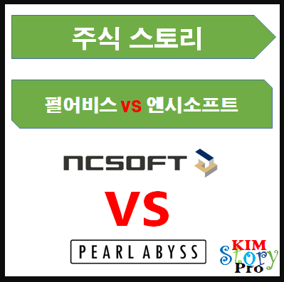  엔씨소프트 와 펄어비스 양사의 희비가 엊갈린 하루