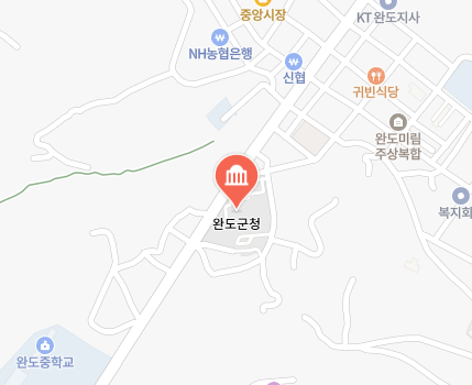 완도군청 위치