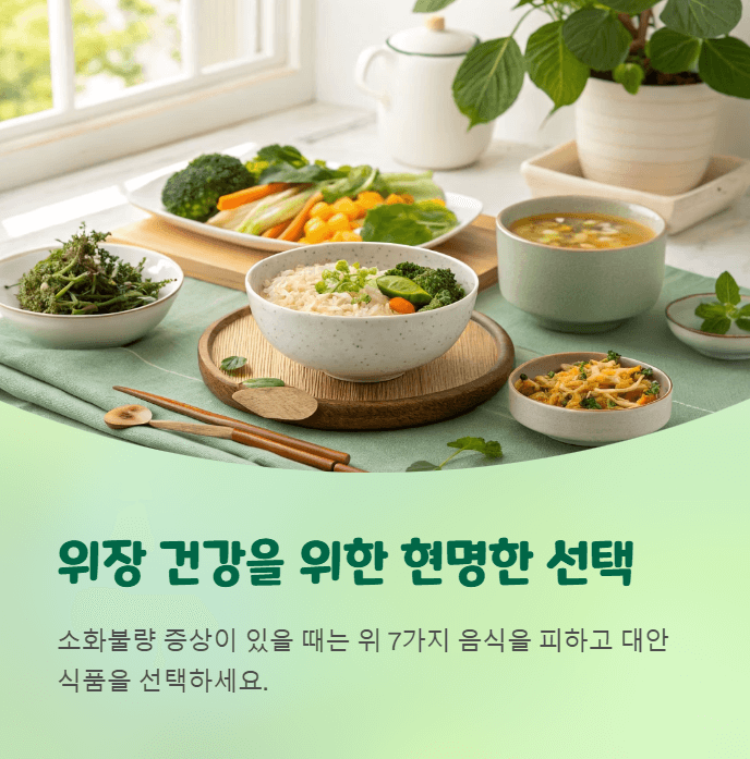소화 안 될 때