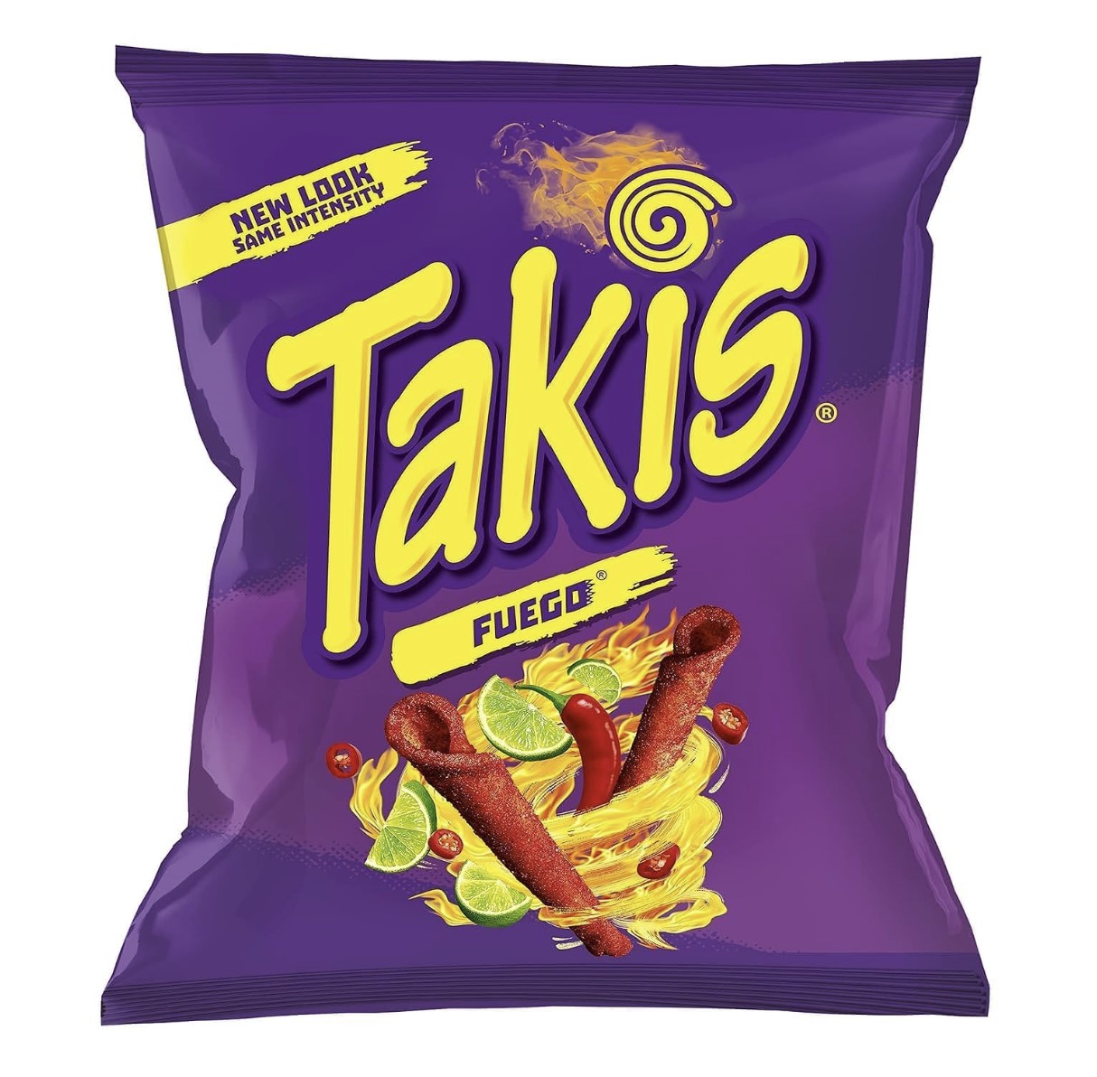 Takis Fuego 과자의 전면