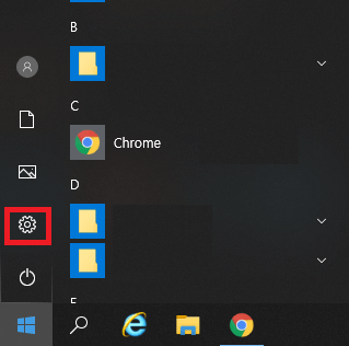 윈도우 설정 들어가기