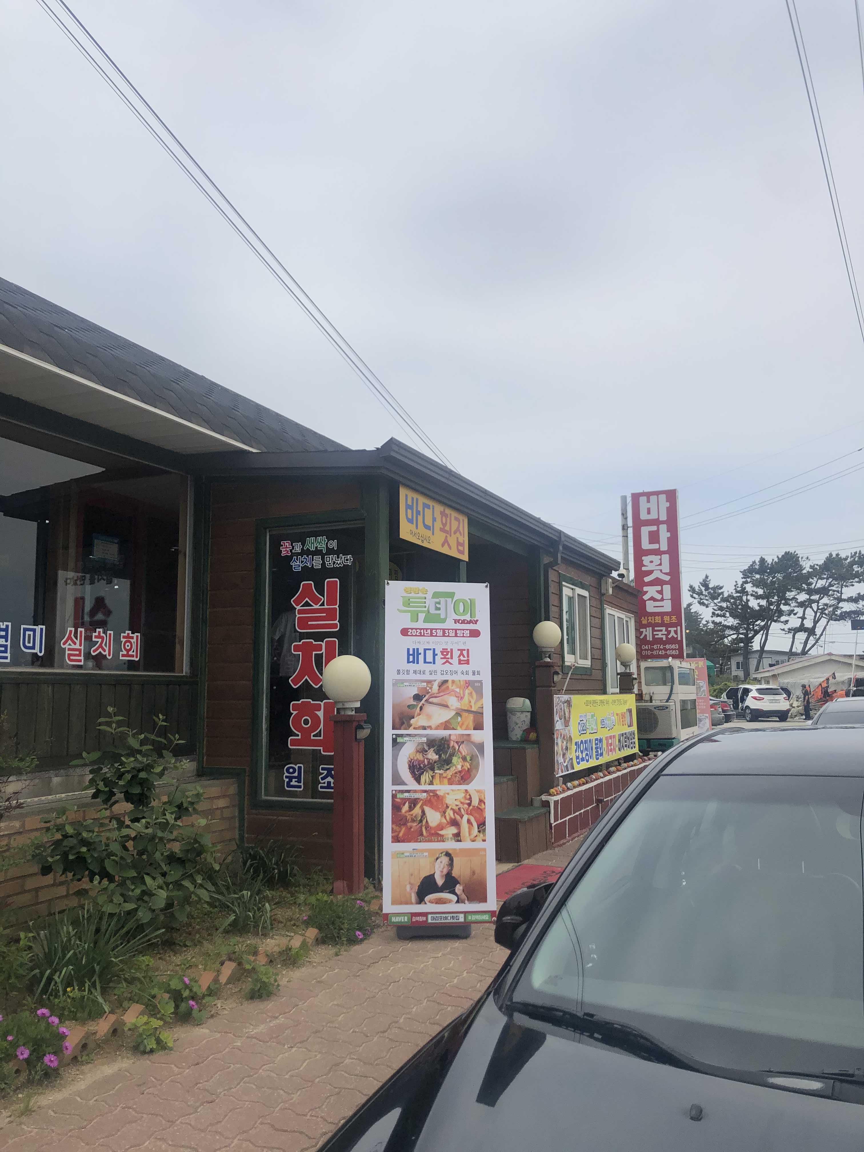  안면도 맛집 마검포 바다횟집 갑오징어물회