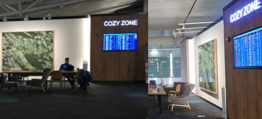 인천공항-무료-휴식공간-코지존-위치