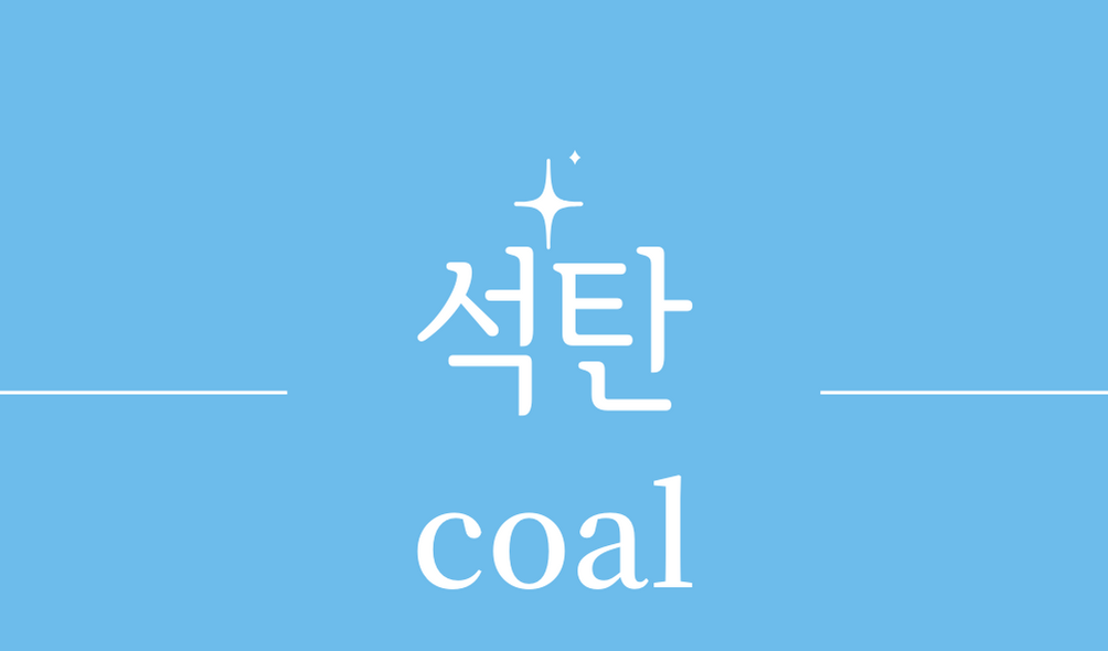 &#39;석탄(coal)&#39;