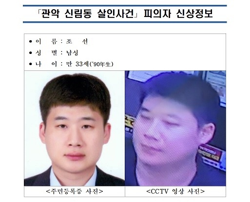  신림역 칼부림 범인 신상 공개( 이름, 얼굴, 나이)