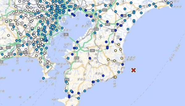 일본 5.4 지진