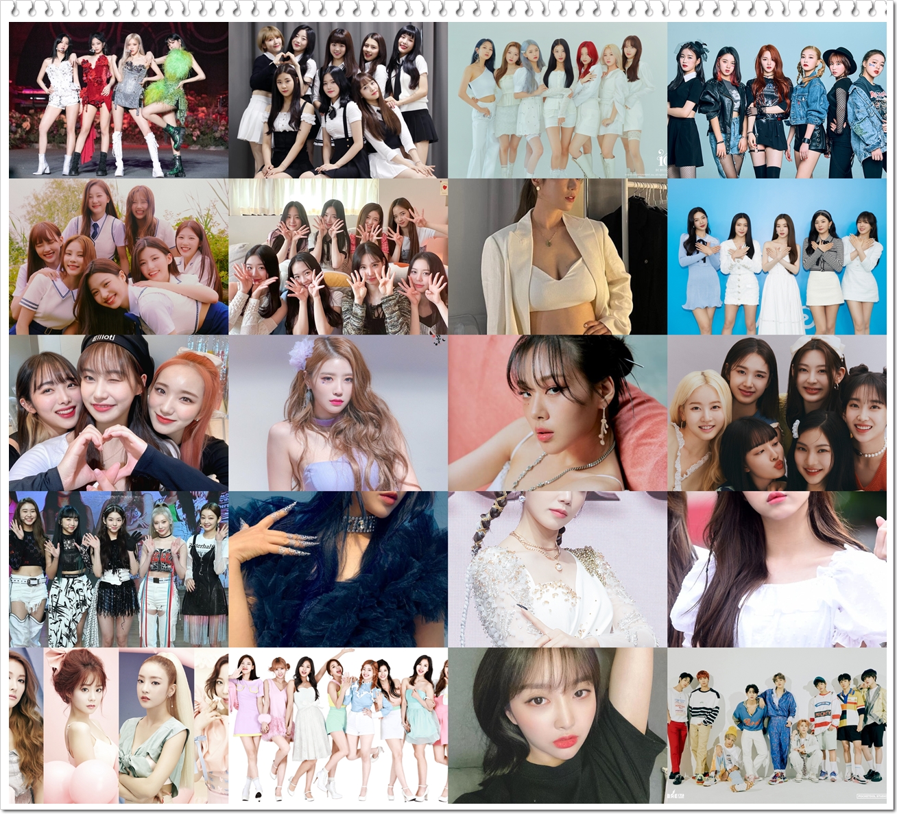  11월 컴백 가수 및 11월 축제 스케줄