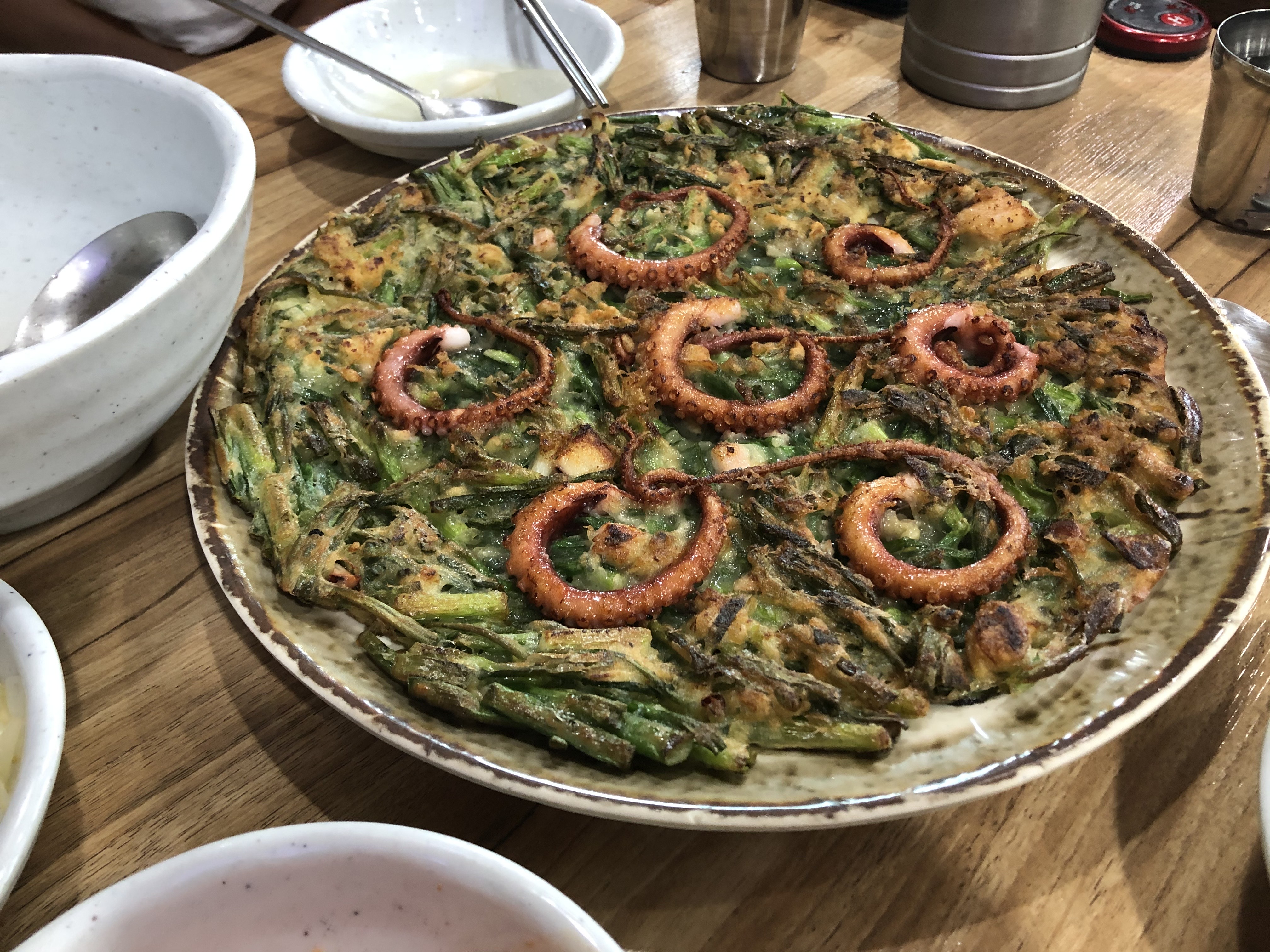 죽전 신세계백화점 주변 맛집 /  예가낙지마을 죽전점 / 파전맛집