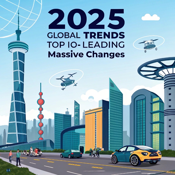 2025년 글로벌 트렌드 Top 10 미래를 이끄는 거대한 변화