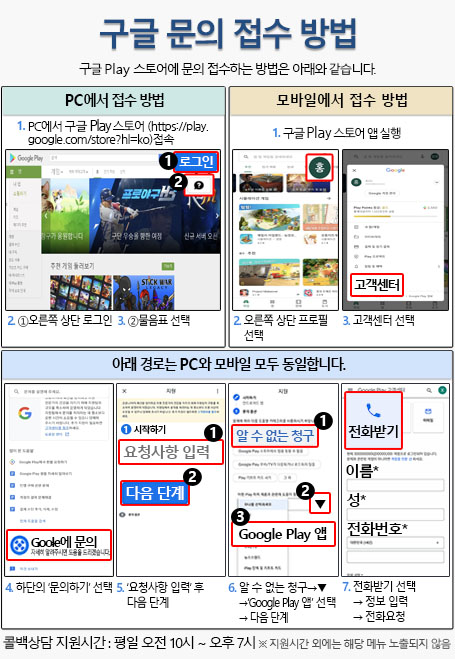 콘텐츠 이용료 환불 방법 Google Play Store 해킹 8