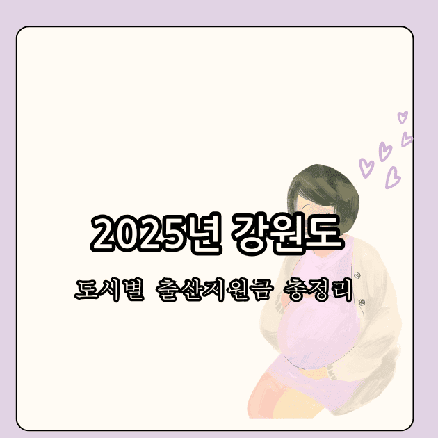 강원도 출산지원금