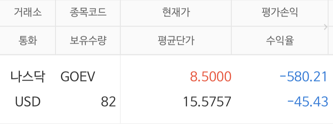  자녀에게 증여해주려고 모았지만, 녹아내리고 있는 나의 유일한 미국주식, CANOO (티커 : GOEV)