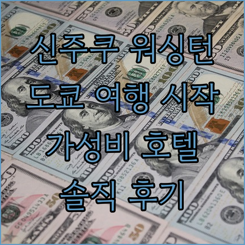 신주쿠 워싱턴 호텔, 도쿄 여행의 완