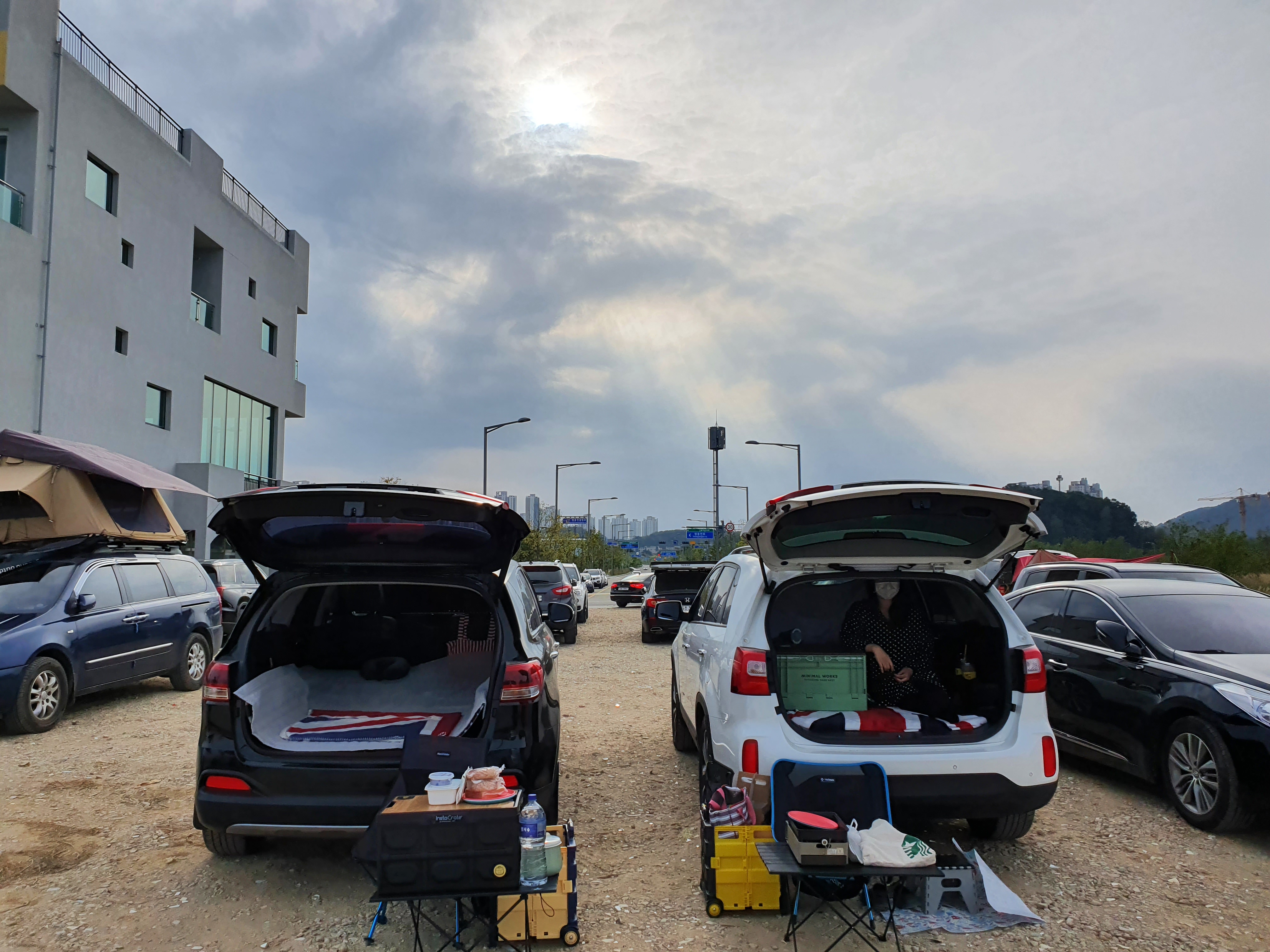  영종도 차박 자리잡기 실패 인천 노지차박은 성공