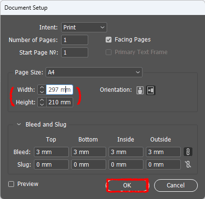 indesign-documnet-setup-page-size-width-and-height-setting-change-to-all-page-size