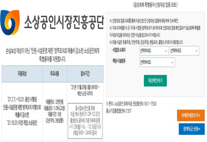 소상공인 특별융자 대출 연 1% 최저금리 신청방법은? (+2000만원)