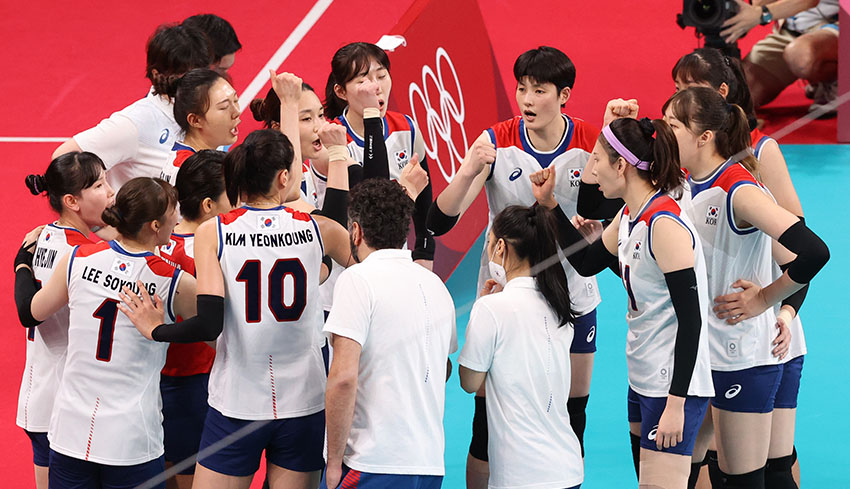 도쿄올림픽-여자배구-대표팀