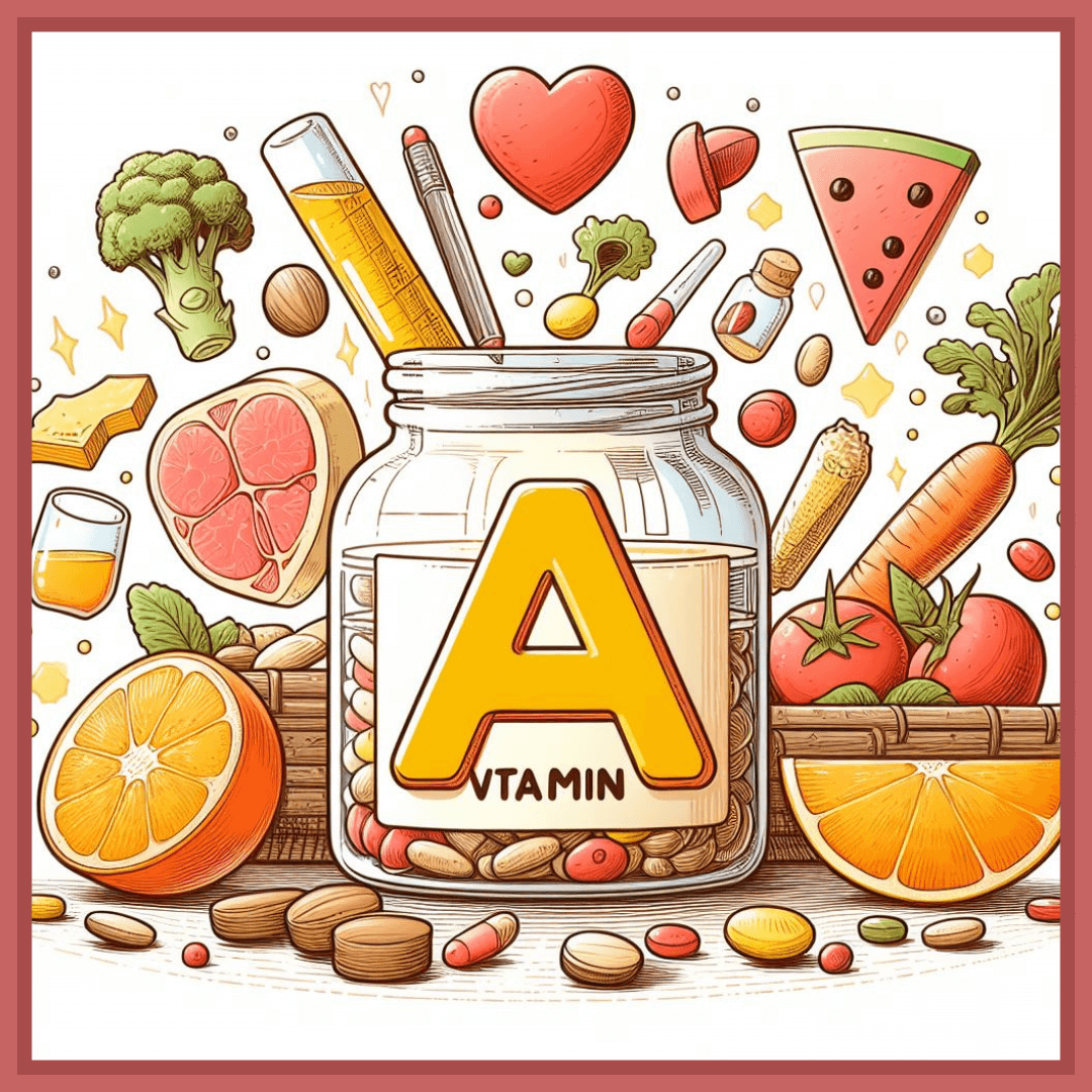 비타민-A-병과-과일-야채-견과류-음식
오렌지-수박-딸기
비타민-A-영양소-일러스트
비타민-A-당근-브로콜리