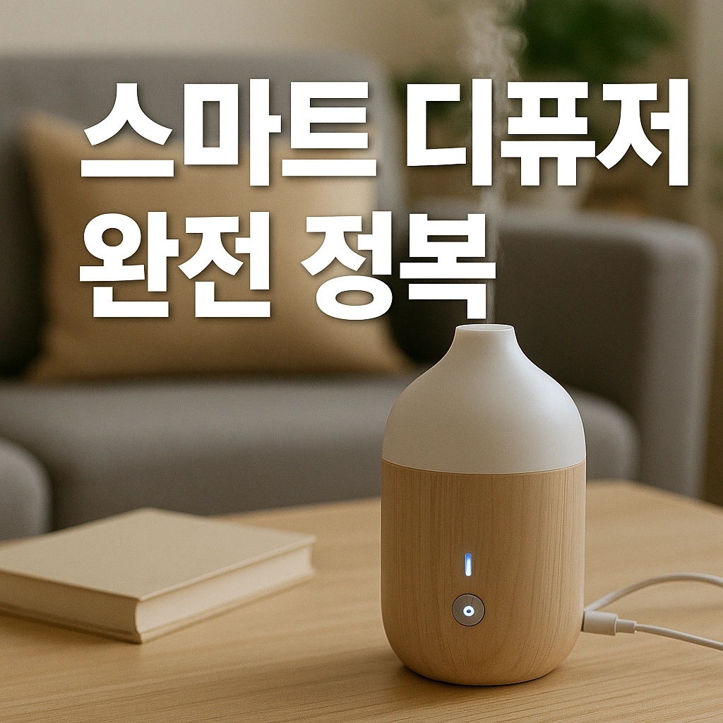 2025년 스마트홈 필수템, 스마트 디퓨저는 어떻게 우리 삶을 바꿀까