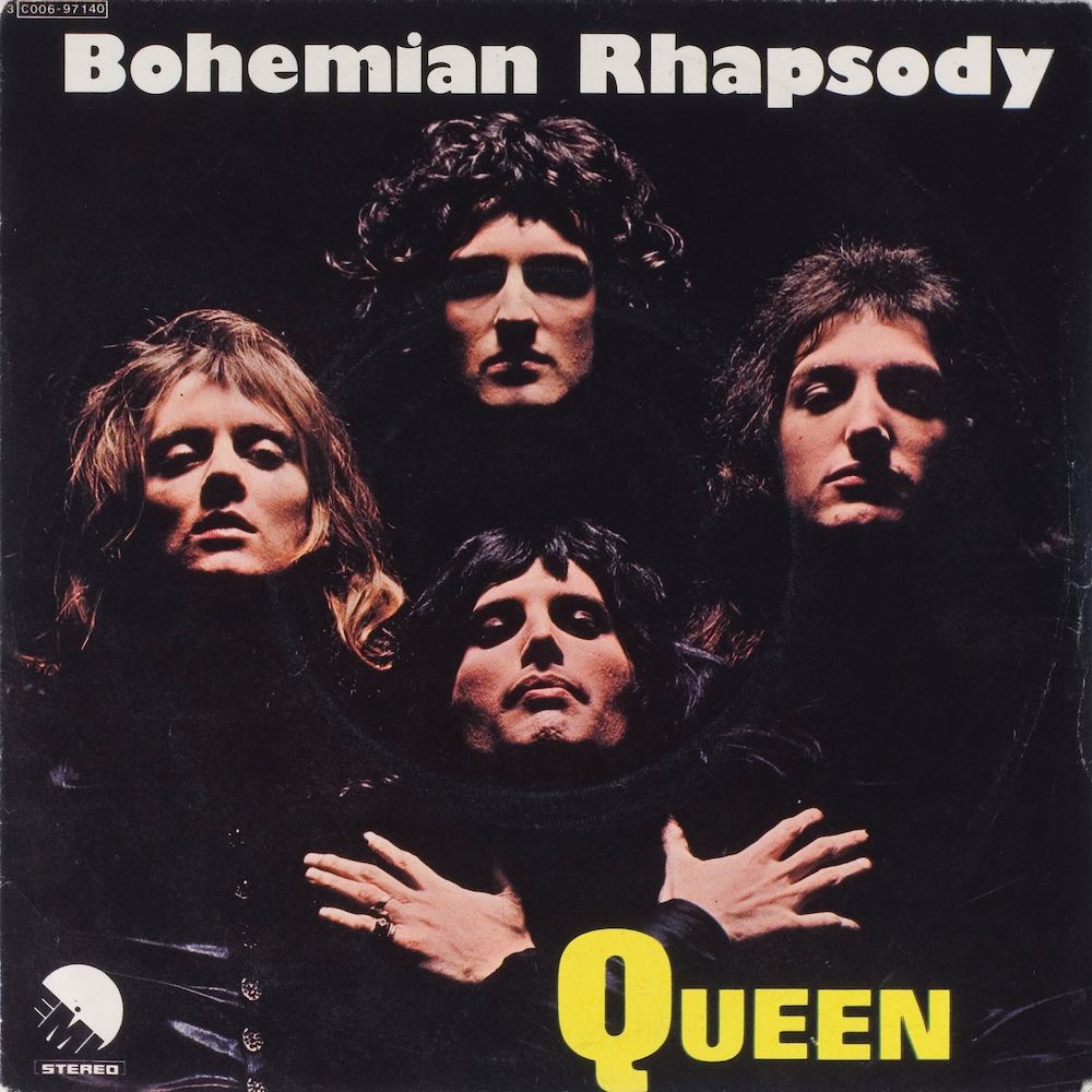 퀸 Bohemian Rhapsody LP 앨범 커버