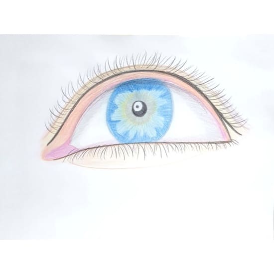  Blue Eye - 일러스트 그림 드로잉 2020