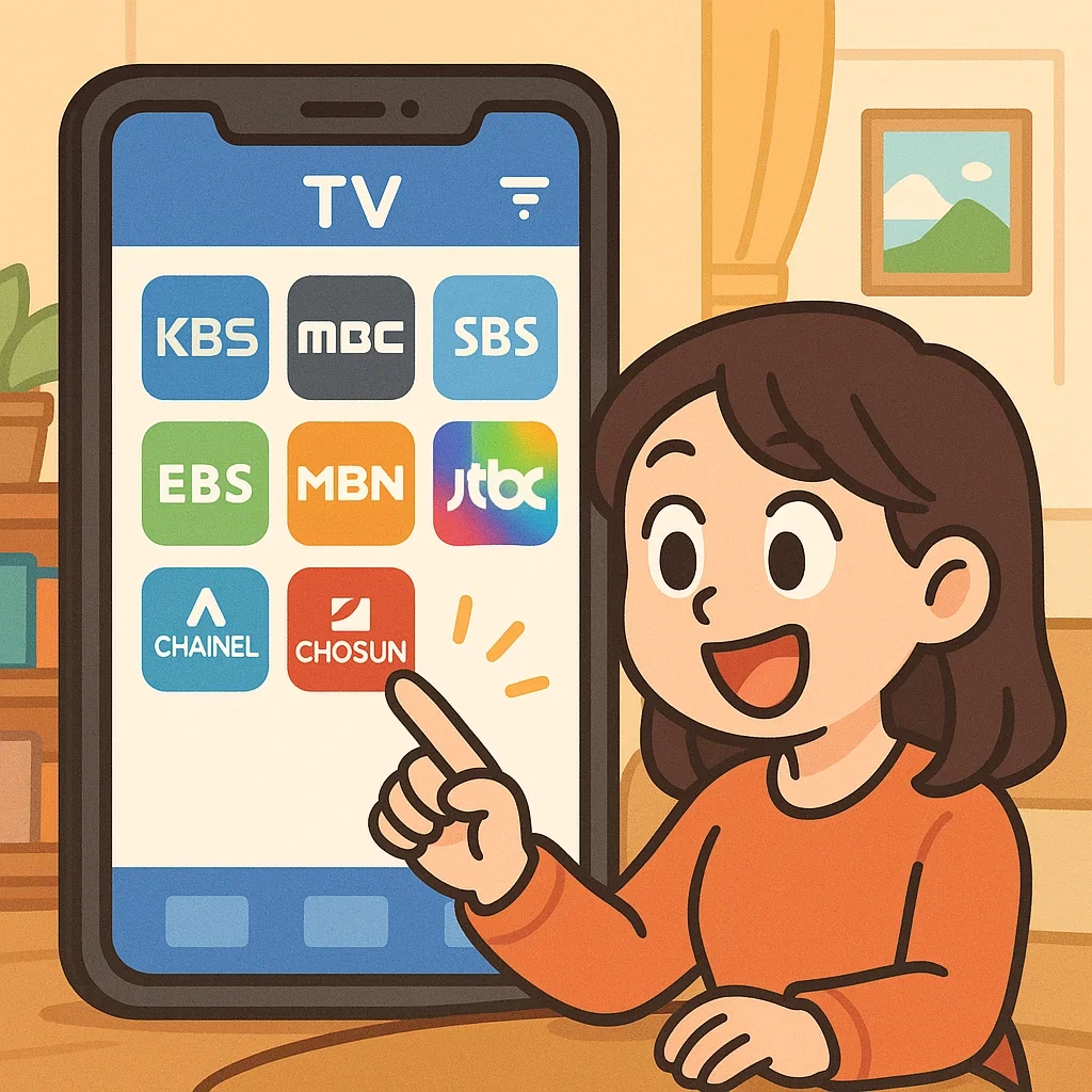 공중파 실시간 방송 무료 시청법 – KBS, MBC, SBS 완전 정리