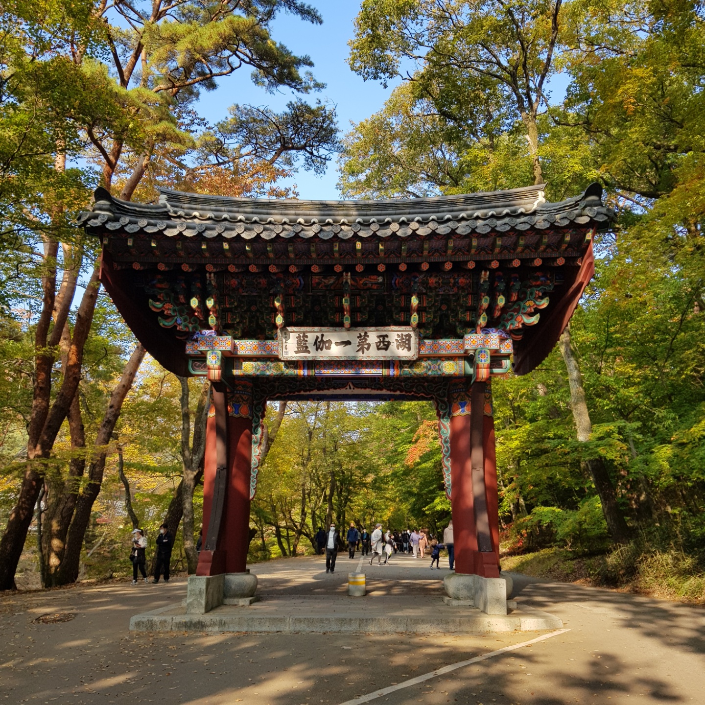  충청도 캠핑장 속리산 법주사 산책