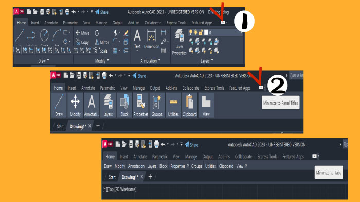 상단 패널 단순화