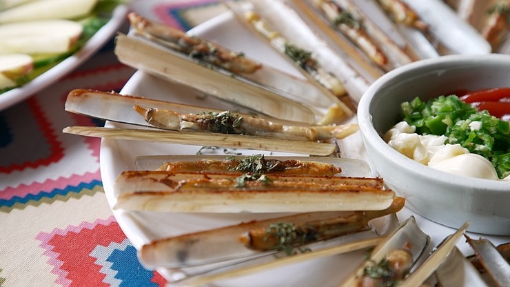 맛조개-음식