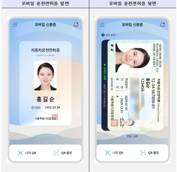 모바일 운전면허증