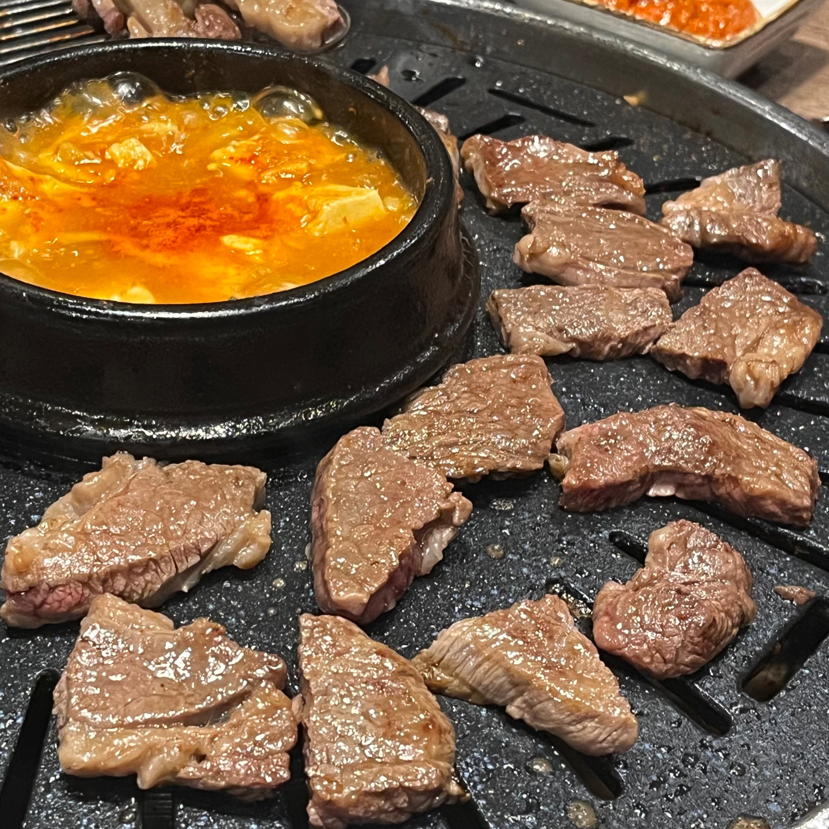  [원주/단계동] 꽃담우 정육식당｜접근성 & 가성비 좋은 소고기 식당, 단체 회식장소로 추천!