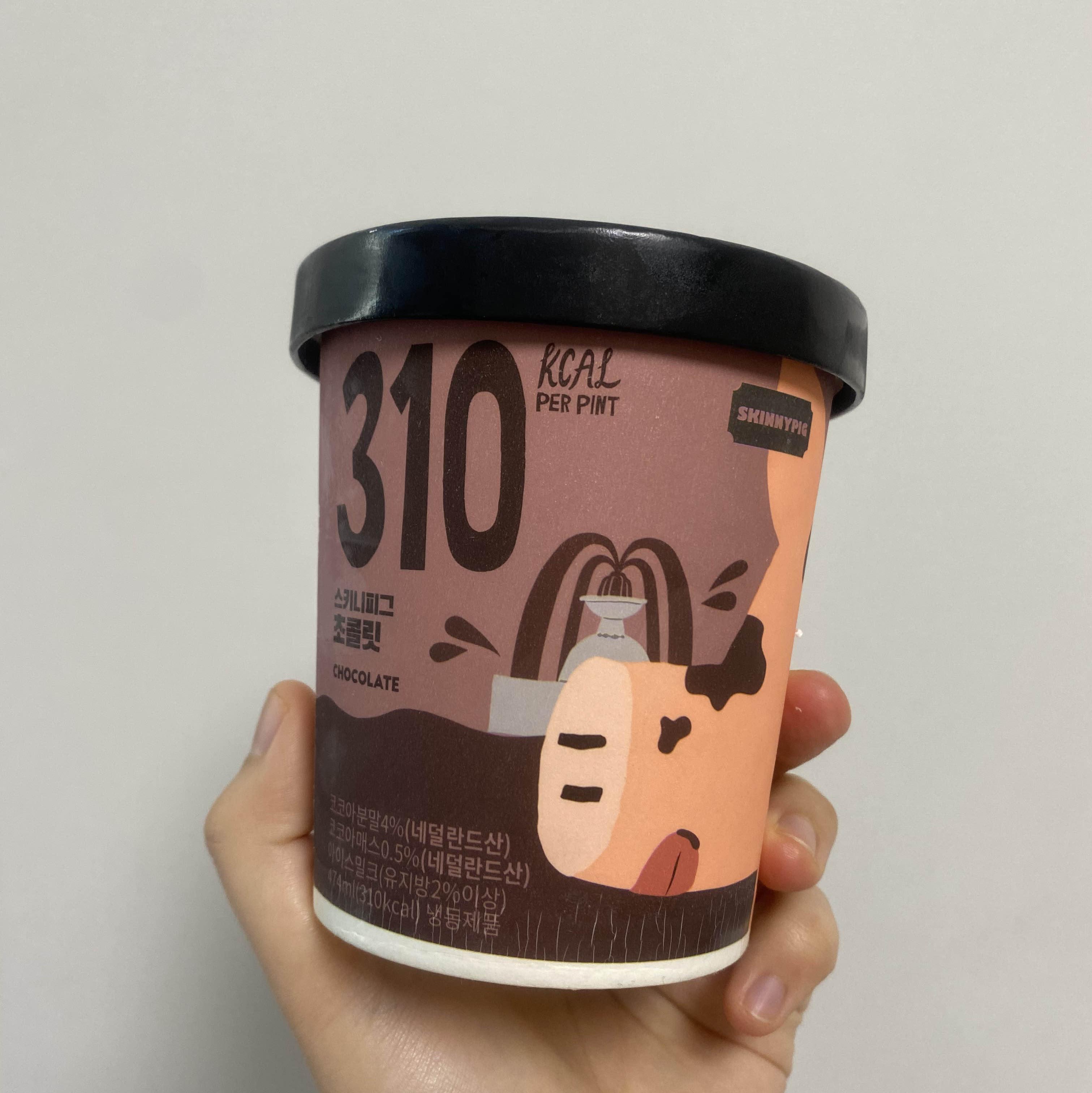  스키니피그 아이스크림 가격 초콜릿맛 칼로리 후기