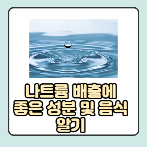  나트륨 배출에 좋은 음식과 성분 5가지 종류 알아보기!